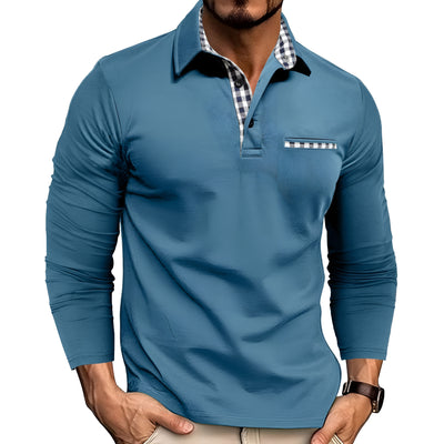 Alex™ | Men's Casual Colorblock Polo Shirt