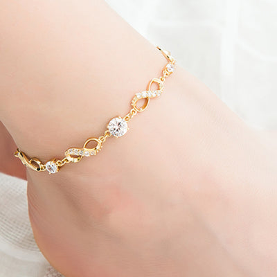Elegant, sexy women's ankle bracelet