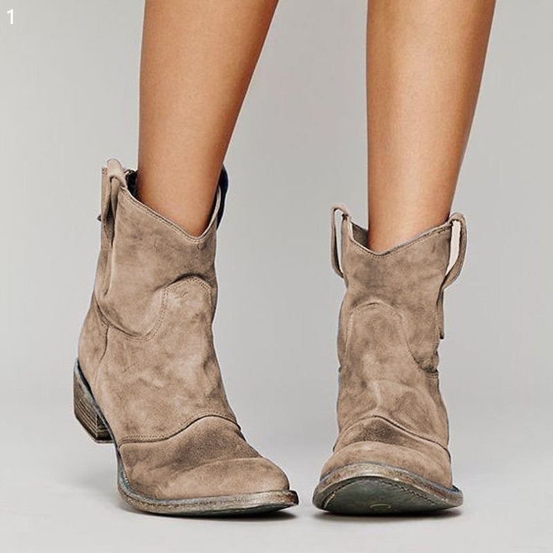 Bennani™ |Cowgirl low heel boot