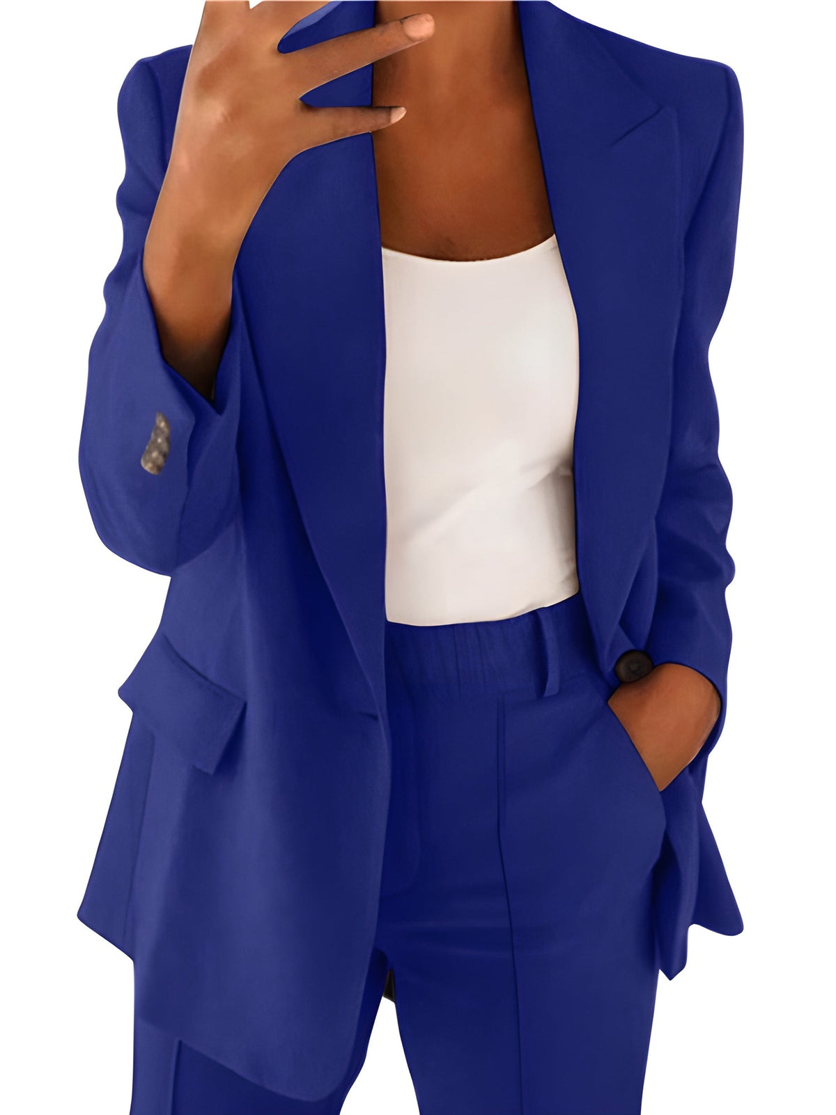 Natalia | Elegant Two Piece Blazer & Trousers Set