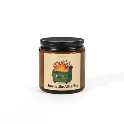 Funny Scented Candle, Gift for Him, Office Decor, Cozy Home Fragrance, Unique Gift Idea