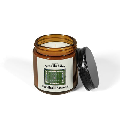 Football Season Scented Candle - Perfect Gift for Sports Lovers, Home Decor, Great for Parties, Man Cave, Cozy Atmosphere