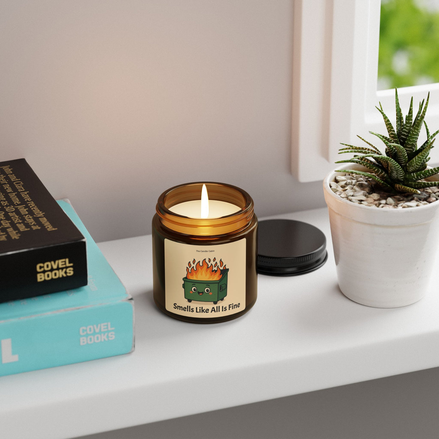 Funny Scented Candle, Gift for Him, Office Decor, Cozy Home Fragrance, Unique Gift Idea