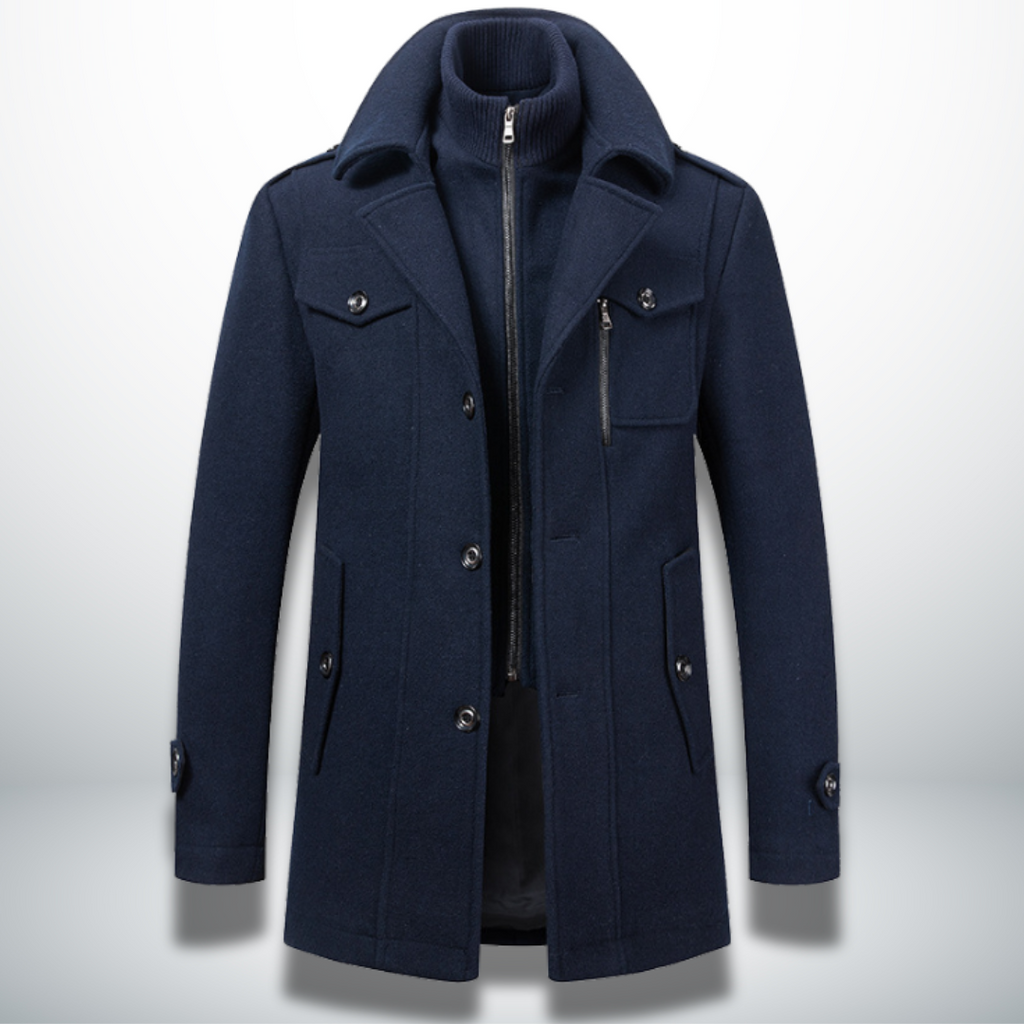Angelo™ | Cappotto caldo ed elegante per uomini