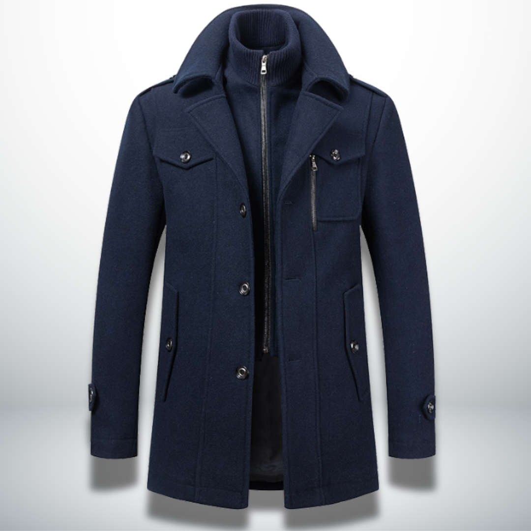 Angelo™ | Cappotto caldo ed elegante per uomini