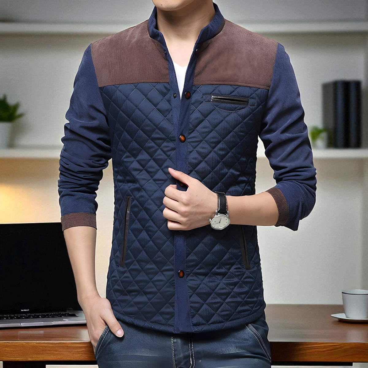 James™ | Corduroy Autumn Men's Jacket