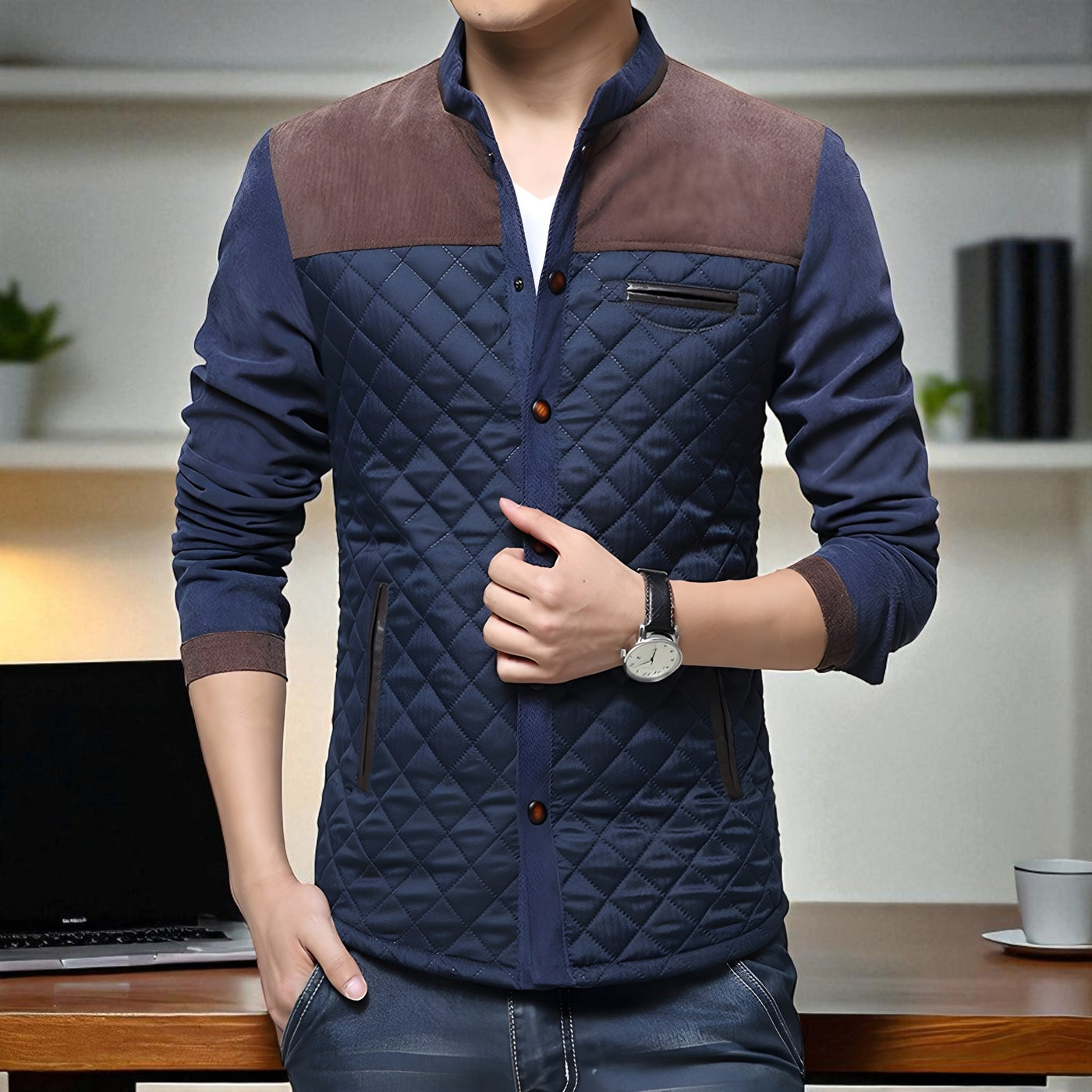James™ | Corduroy Autumn Men's Jacket