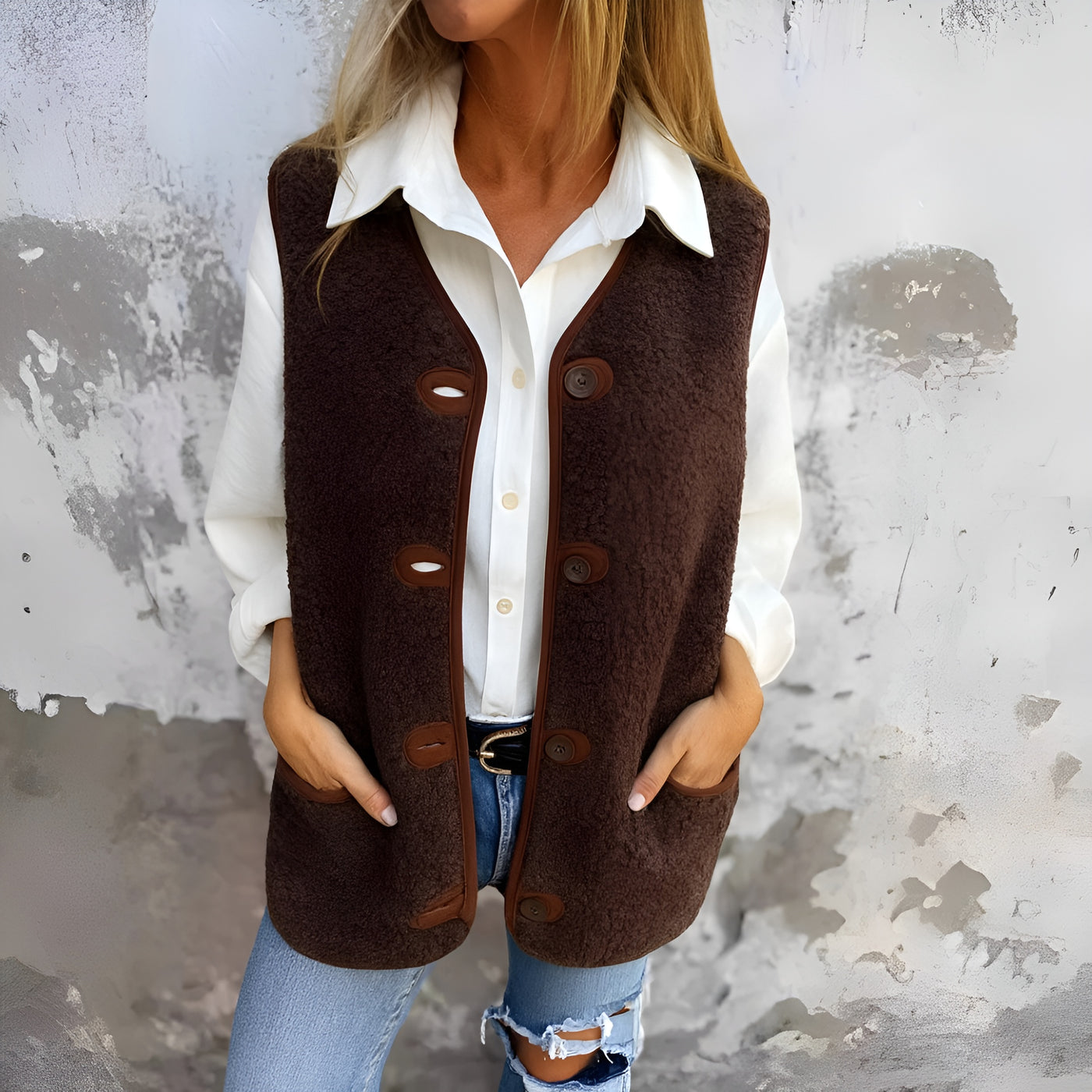 Rose™ | Warm Fleece Gilet