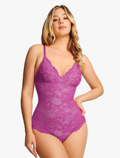 Manuella - Shapewear Full Lace Bodysuit