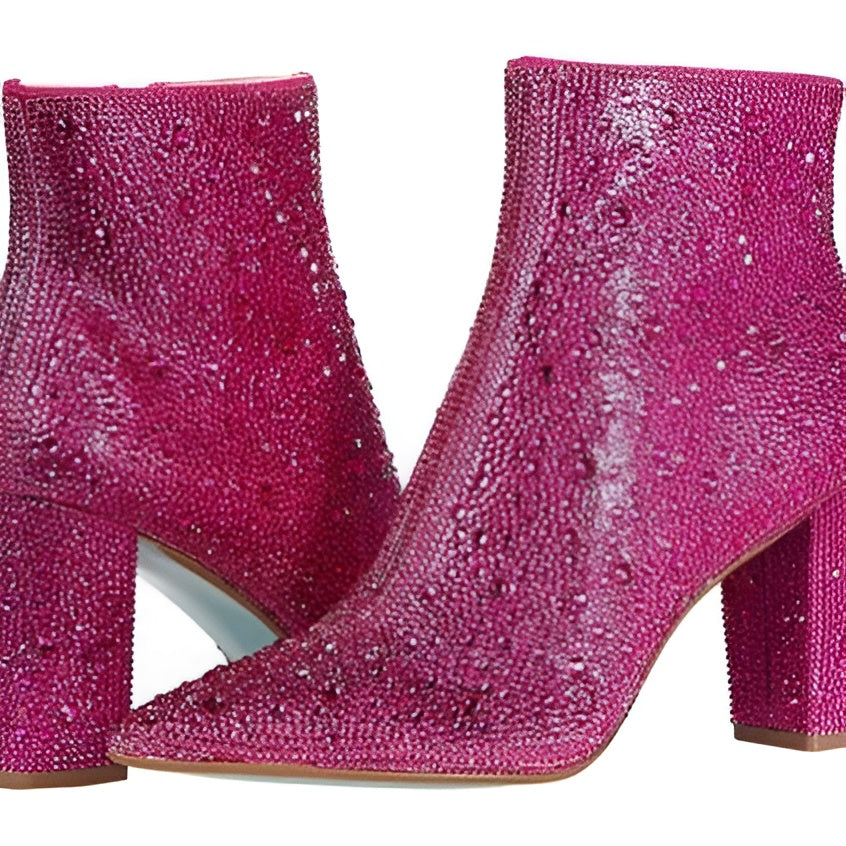 Britney™ | ORIGINAL® Rhinestone Ankle Boots