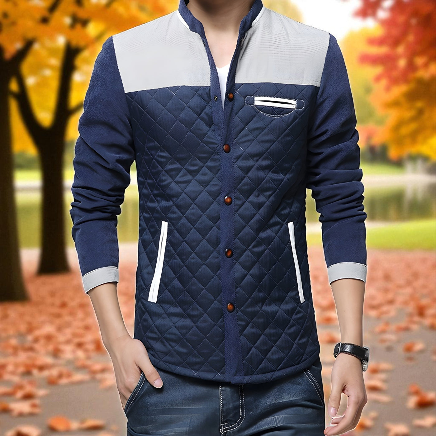 James™ | Corduroy Autumn Men's Jacket
