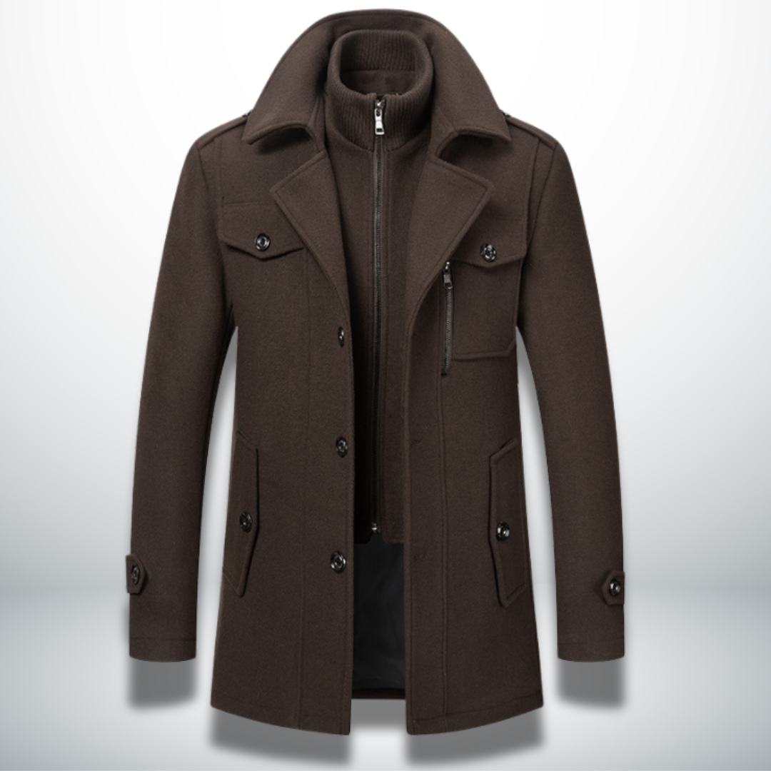 Angelo™ | Cappotto caldo ed elegante per uomini