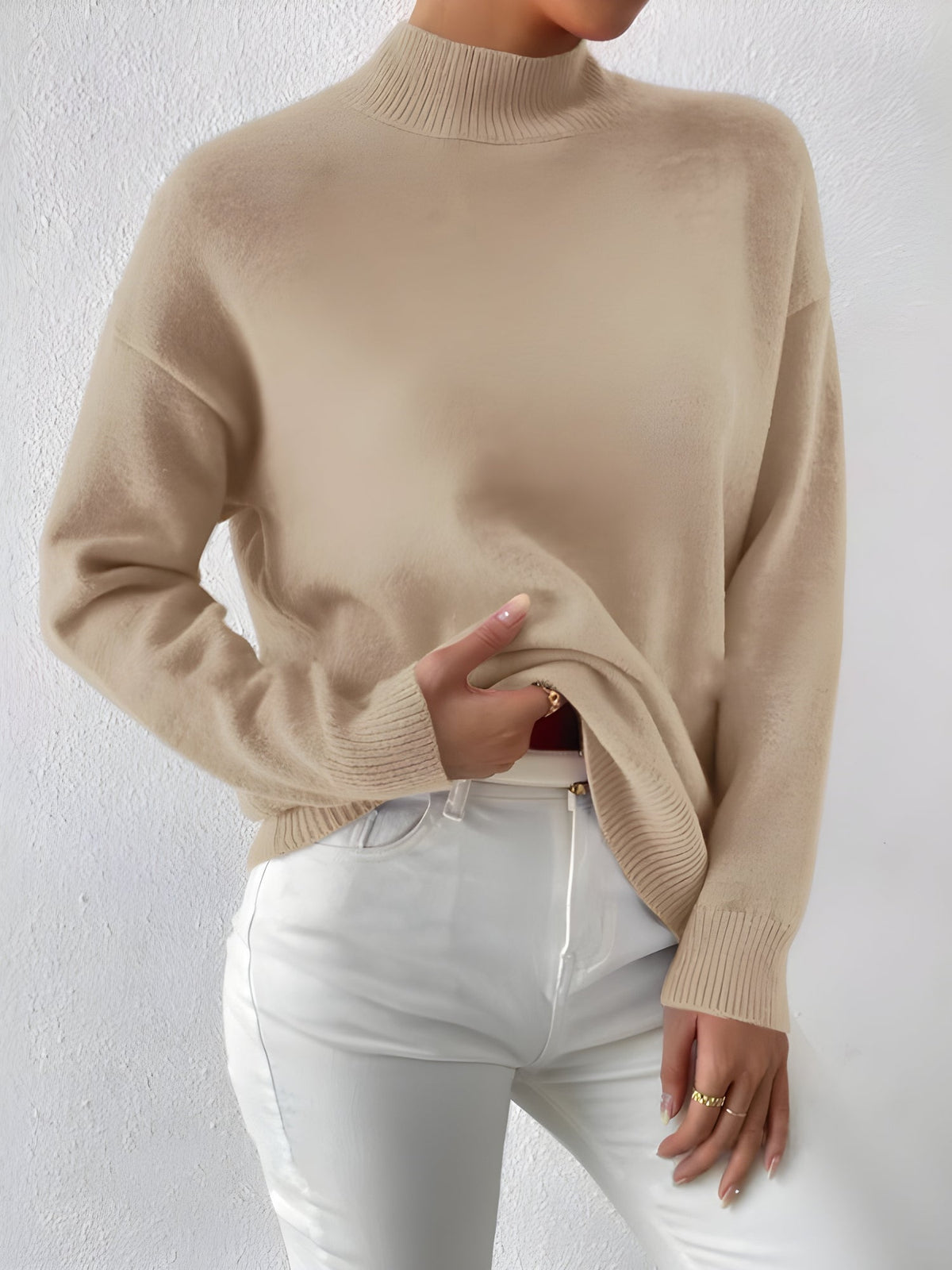 Kylie™ | Elegant and Comfortable Turtleneck Pullover
