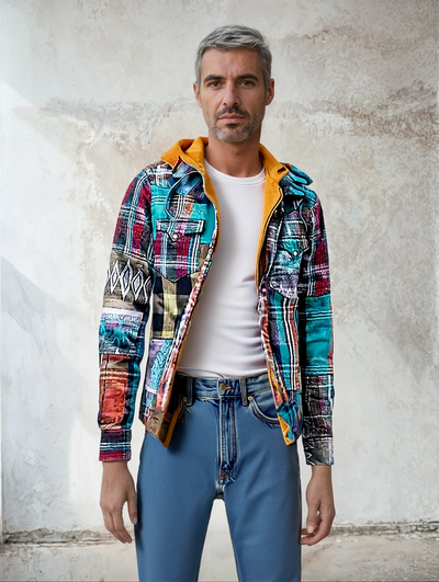 Kevin™ | Patchwork Autumn Jacket - Trendy