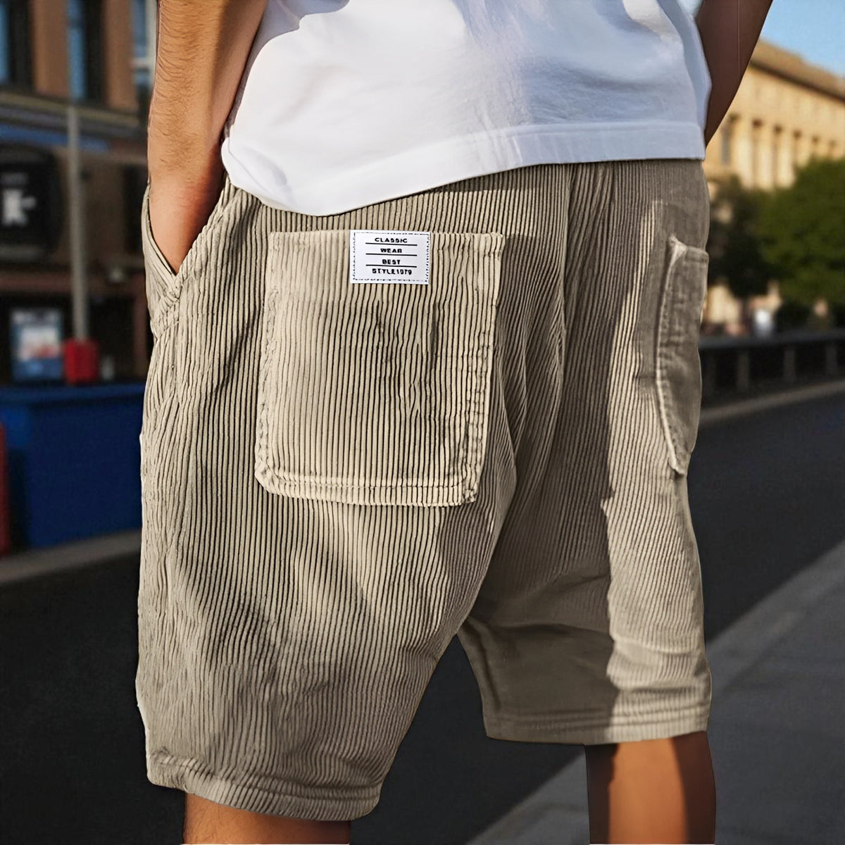 Thomas  | Men's Multi-Pocket Chic Shorts