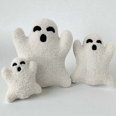 Halloween - Pluffy Ghost Pillow TRIO