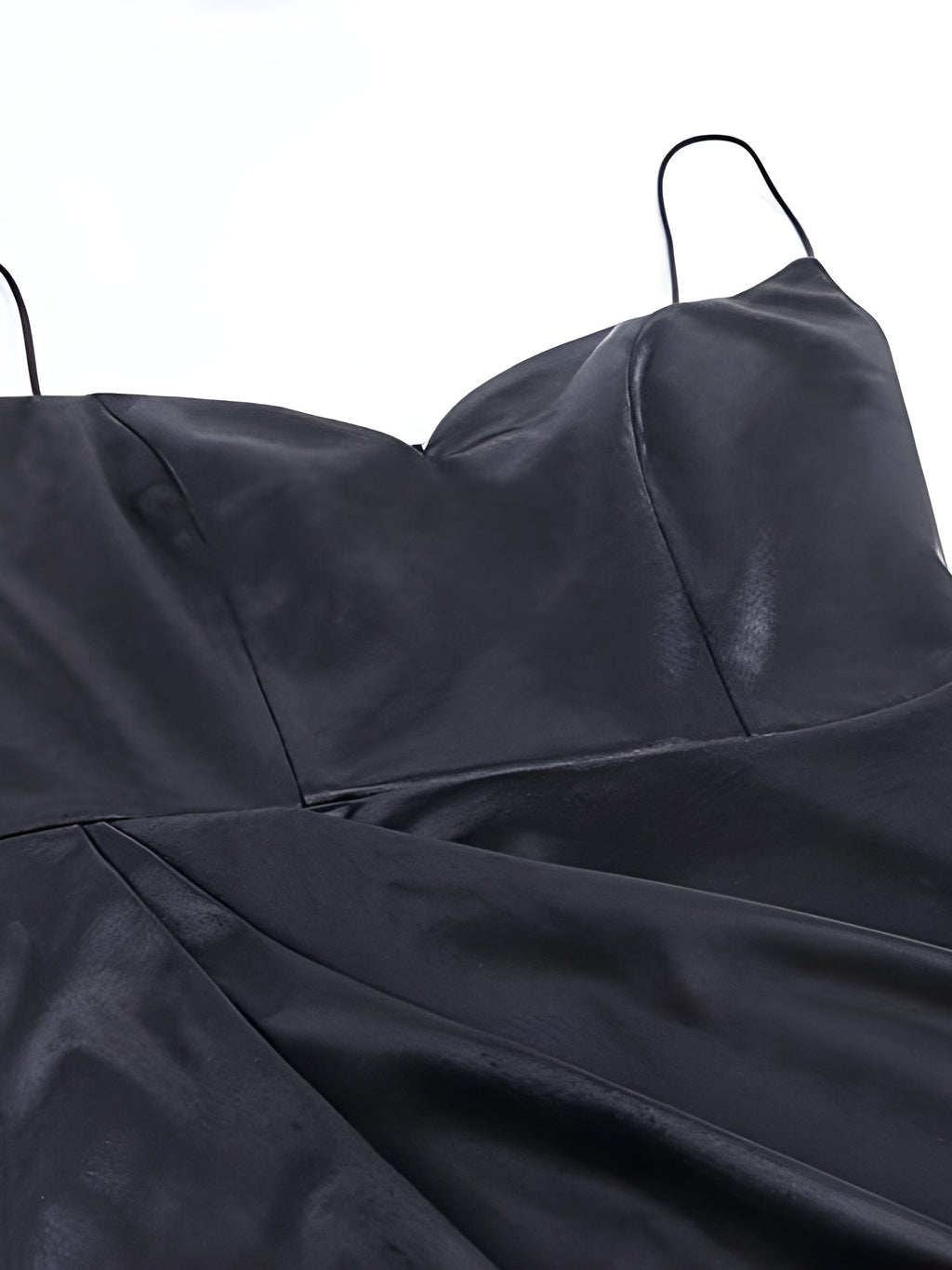 Valentina™ | Elegant Black Little Dress Spaghetti