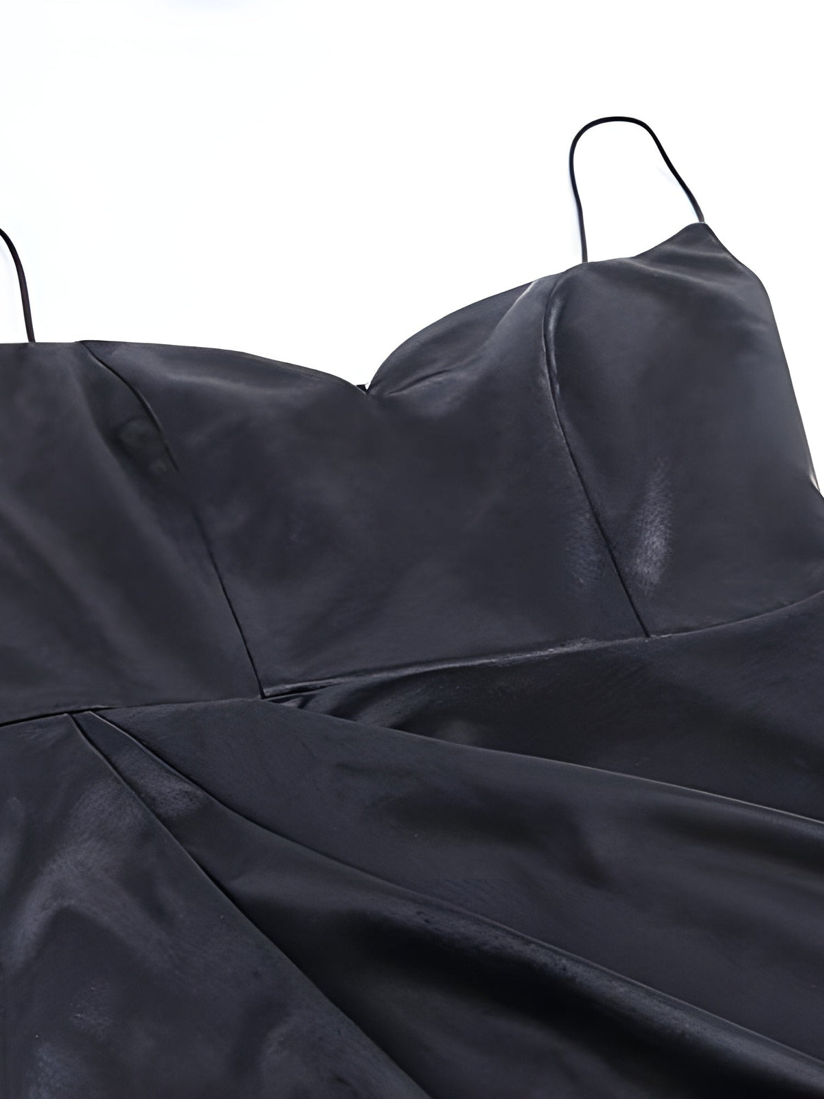 Valentina™ | Elegant Black Little Dress Spaghetti