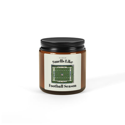 Football Season Scented Candle - Perfect Gift for Sports Lovers, Home Decor, Great for Parties, Man Cave, Cozy Atmosphere