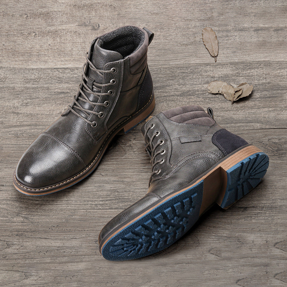 Jeffrey – Leather Autumn Boots