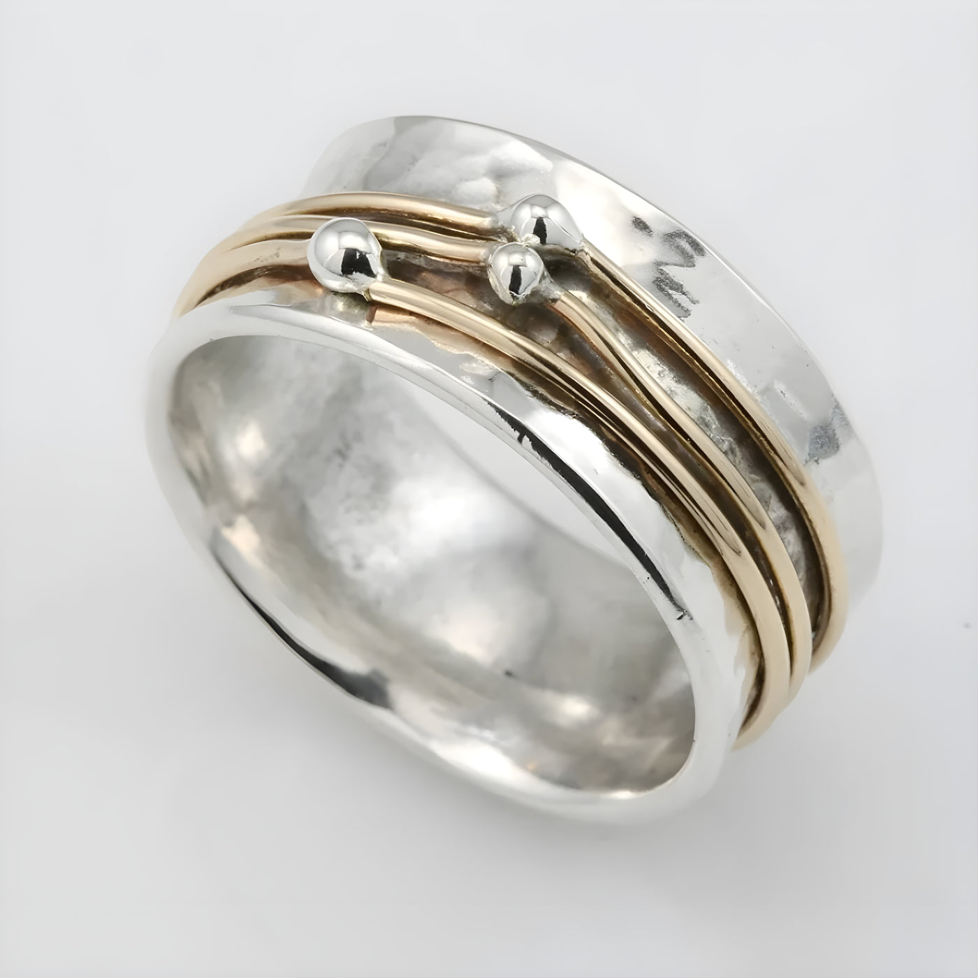 Gold-plated Designer Ring