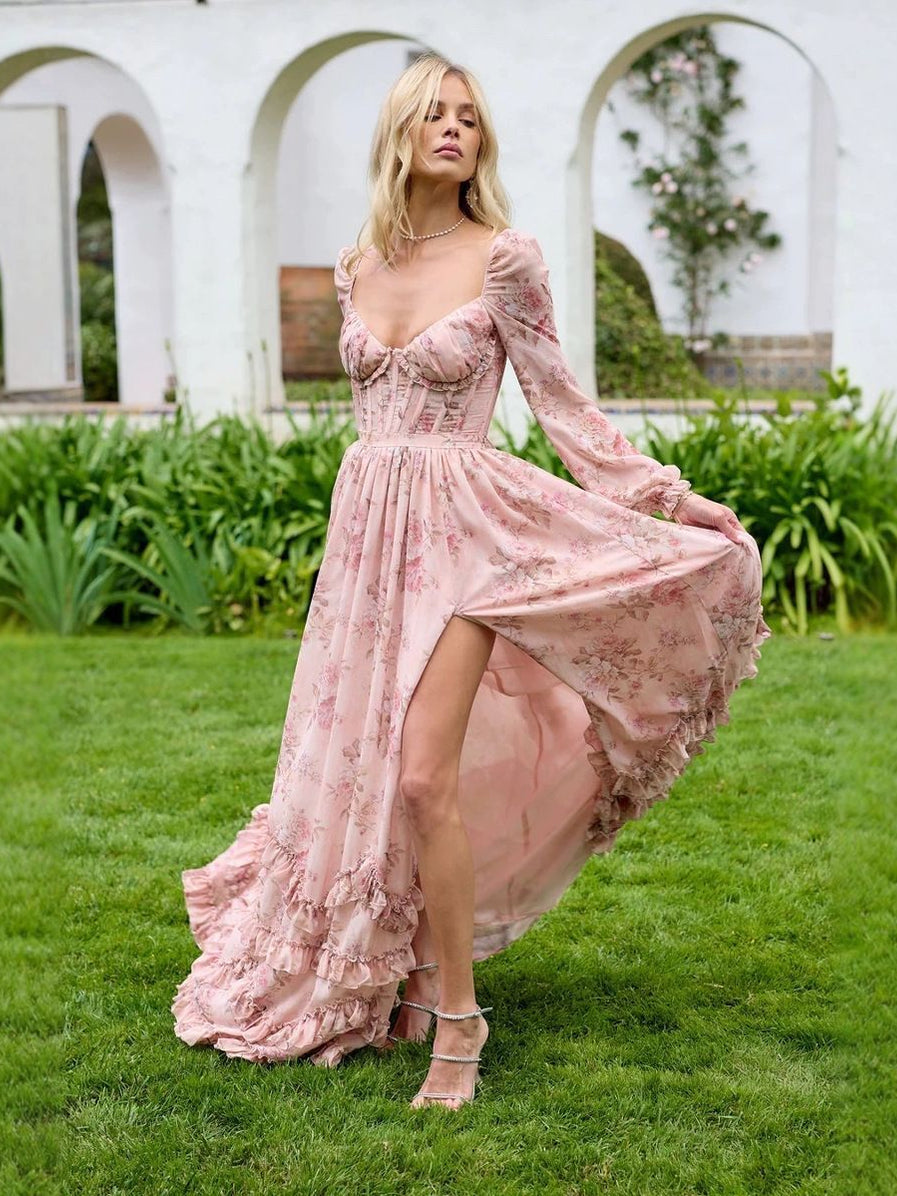 Fea™ | Delicate floral maxi dress