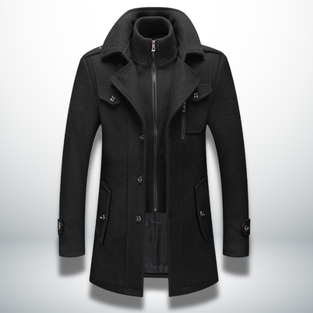 Angelo™ | Cappotto caldo ed elegante per uomini