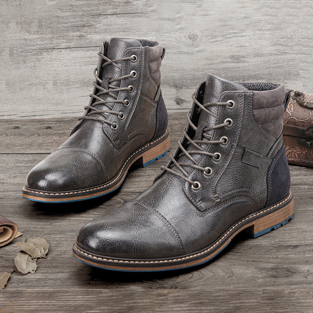 Jeffrey – Leather Autumn Boots