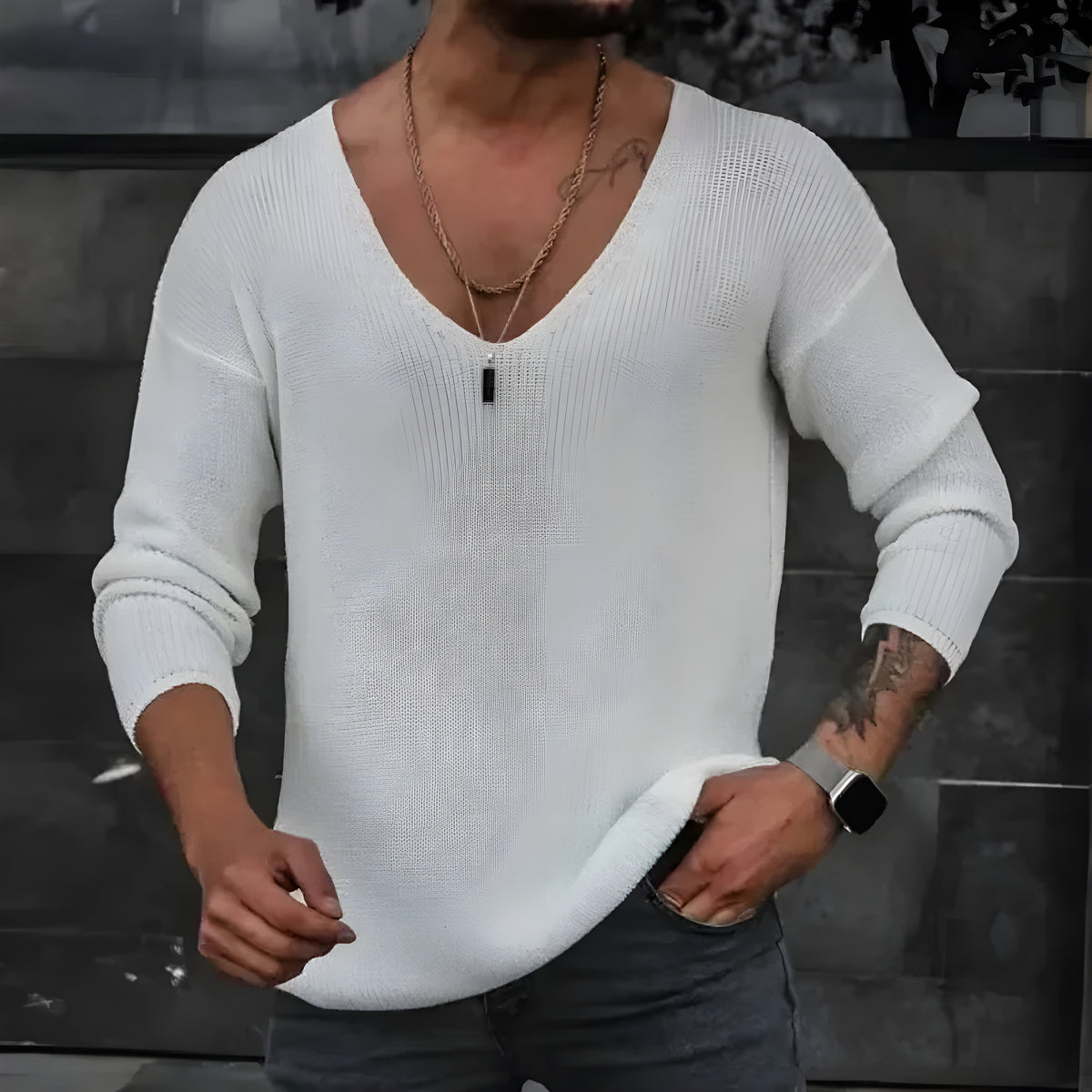 Thomas™ | Men's Knitted Sweater 2025