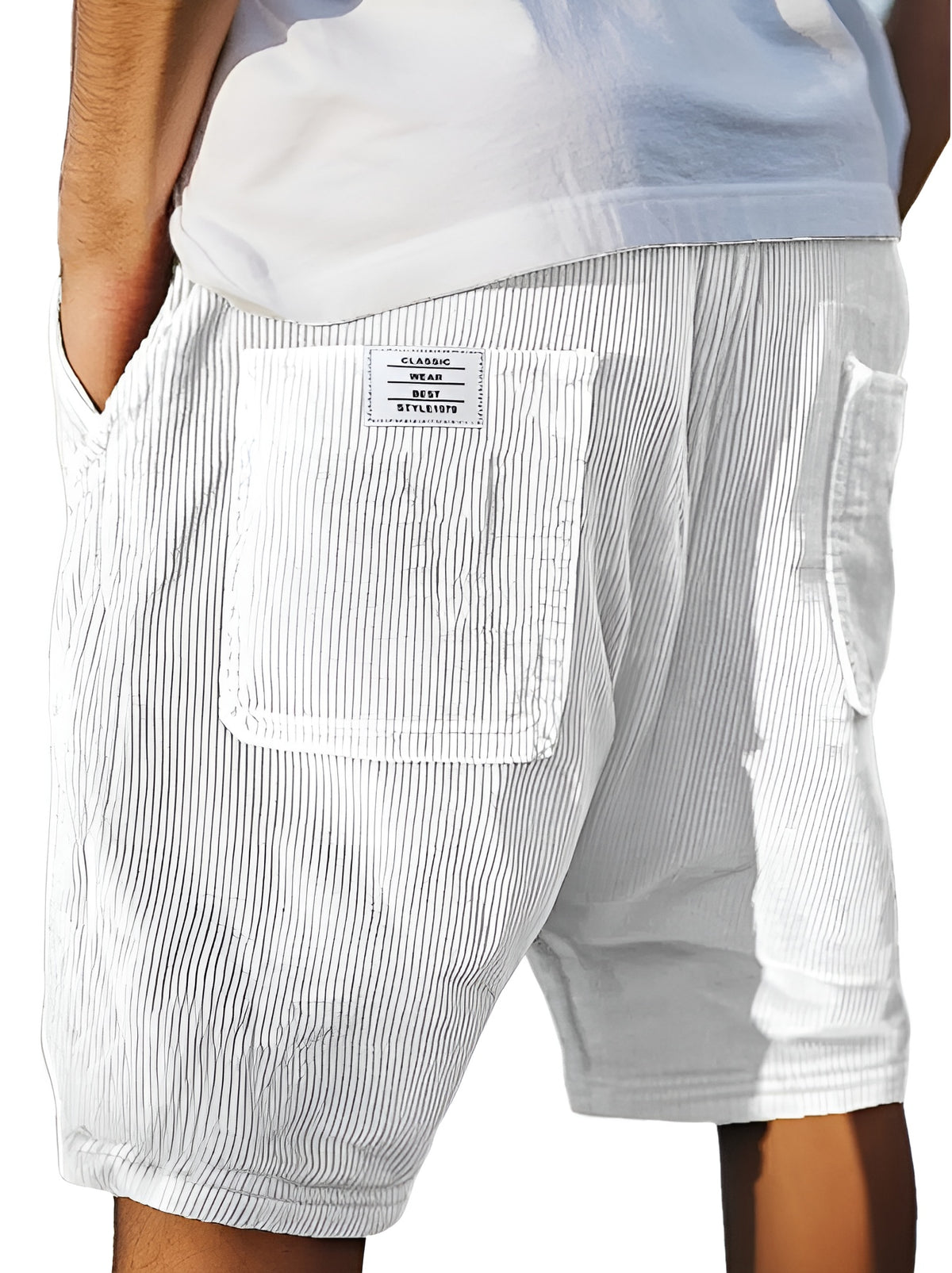 Thomas  | Men's Multi-Pocket Chic Shorts