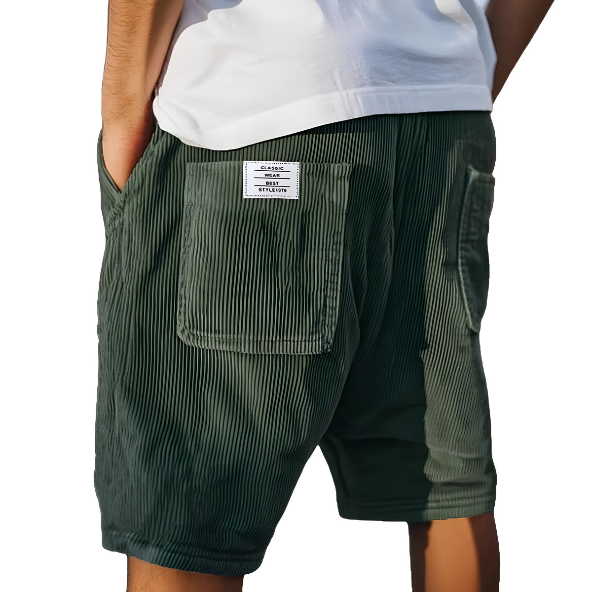 Thomas  | Men's Multi-Pocket Chic Shorts