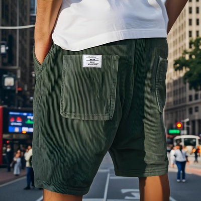 Thomas  | Men's Multi-Pocket Chic Shorts