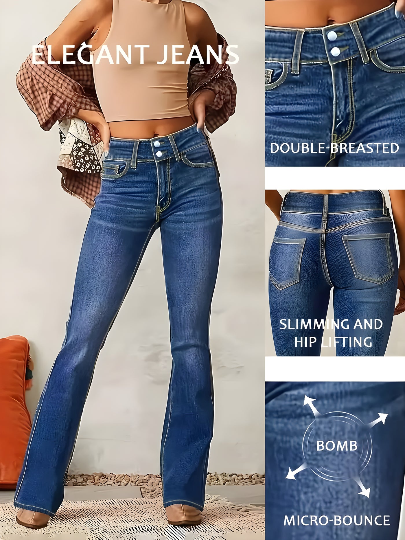 Emilia™ | High-Waist Jeans - NEW