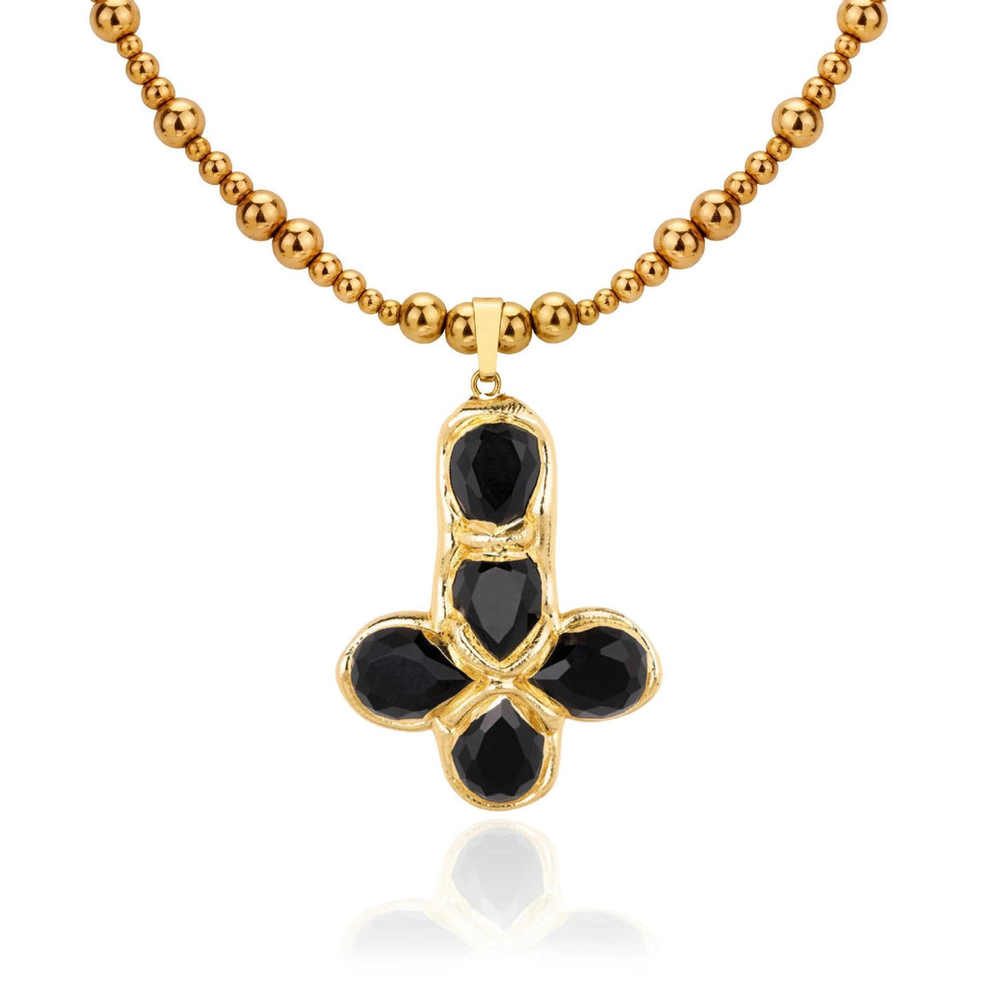 FloFLo™ |  Necklace Soft Stone Cross