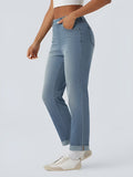 Maria™ | Denim Flex Pants - High Waist