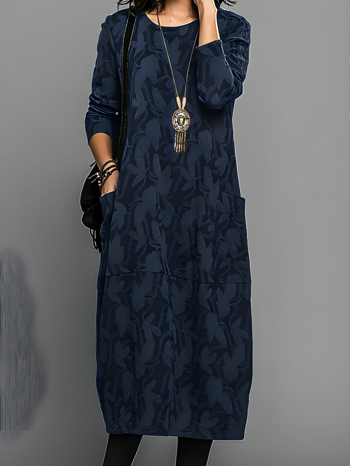 Margret | Stylish Long Autumn Dress