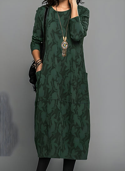 Margret | Stylish Long Autumn Dress