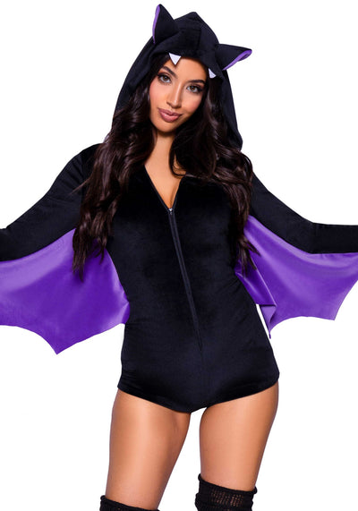 Velvet Bat Romper