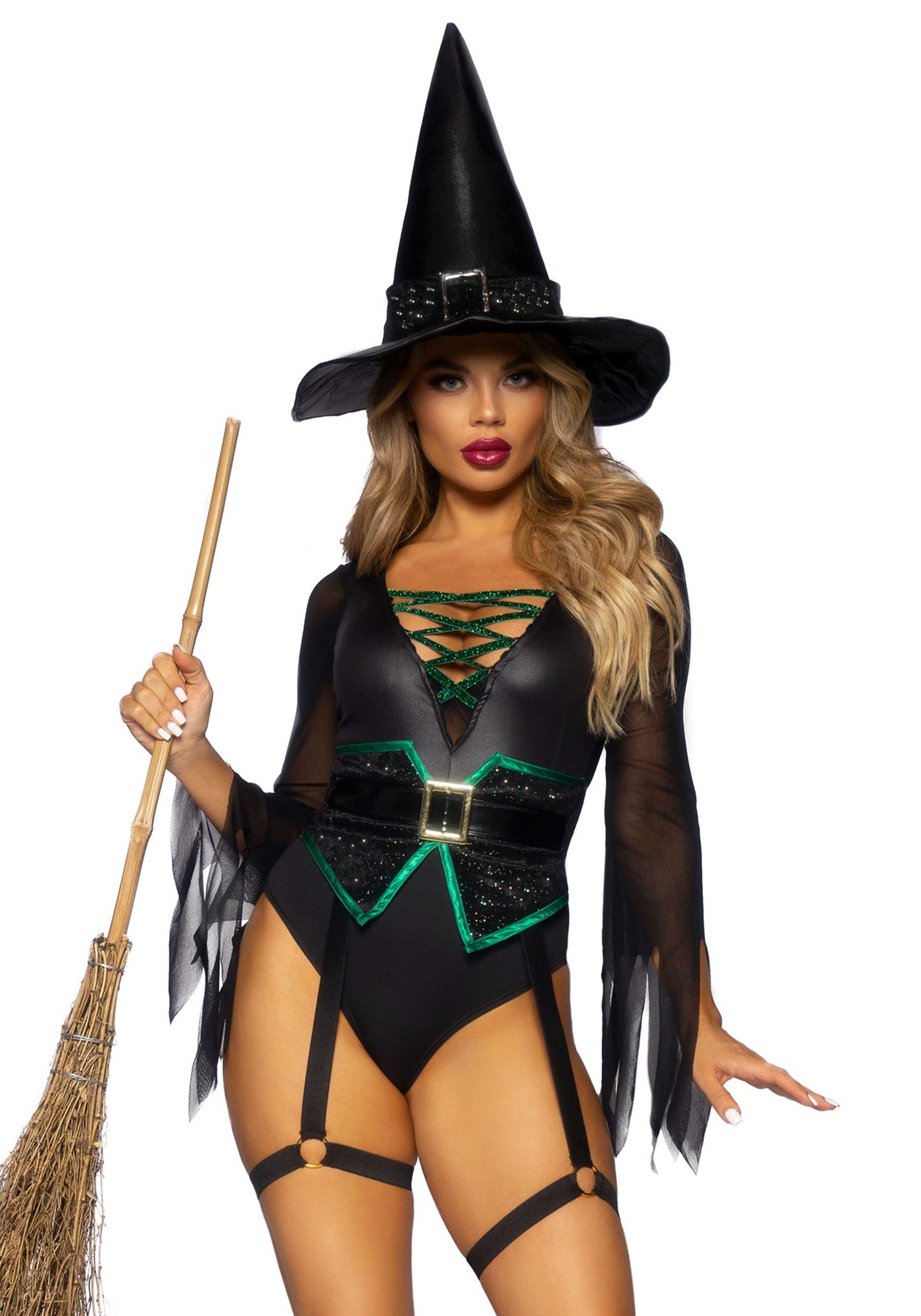 Sexy Classic Witch Bodysuit