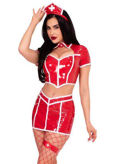 Halloween - Red Alert Nurse Costume