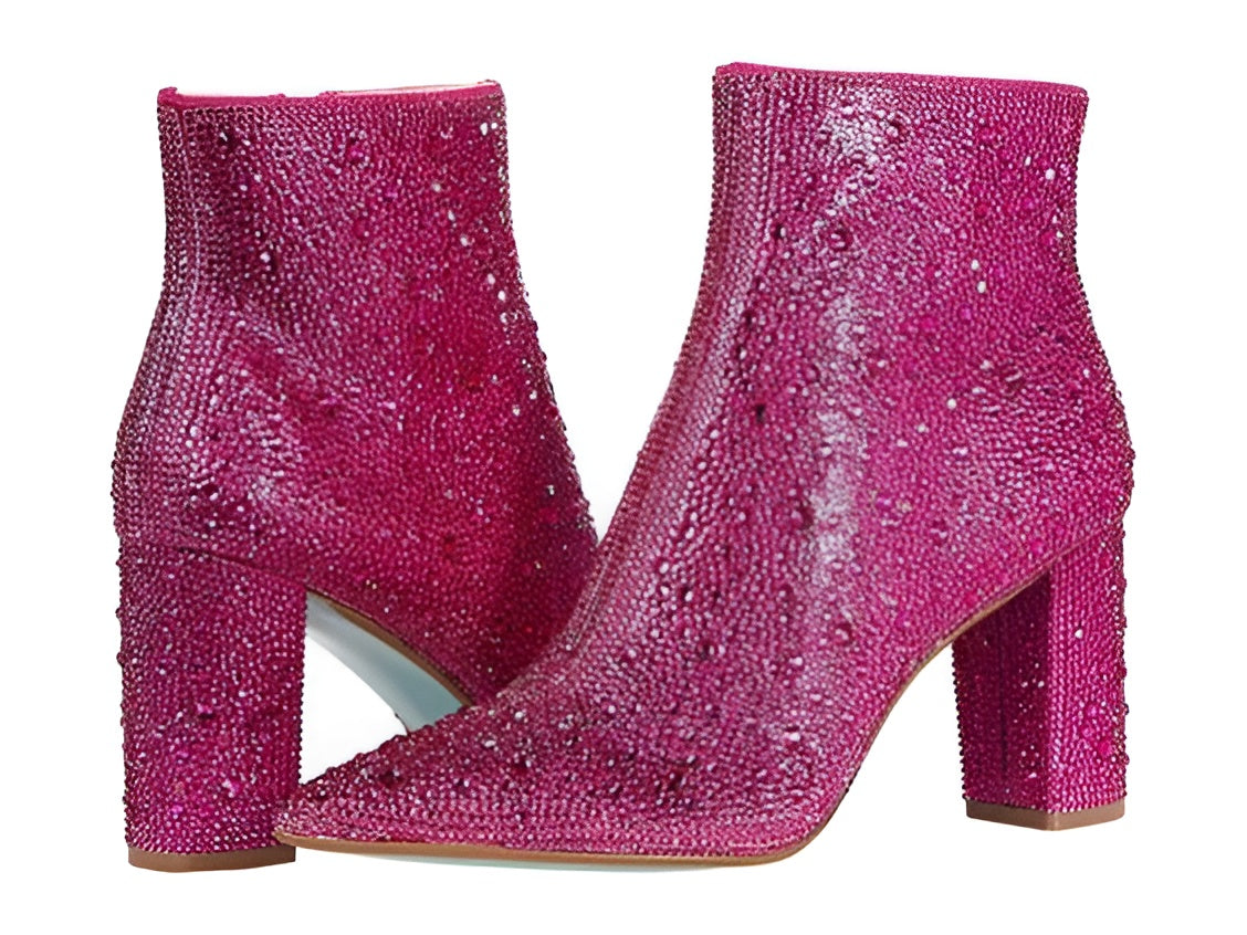 Britney™ | ORIGINAL® Rhinestone Ankle Boots