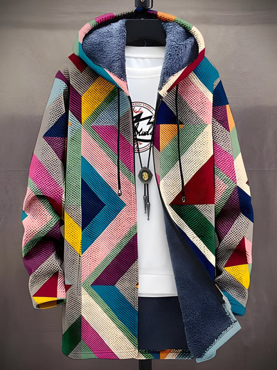 Picasso™ | Art Inspired Hooded Cardigan Jacket