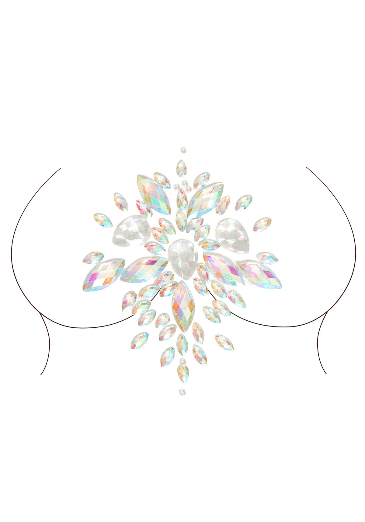 Celestial Adhesive Body Jewels Sticker