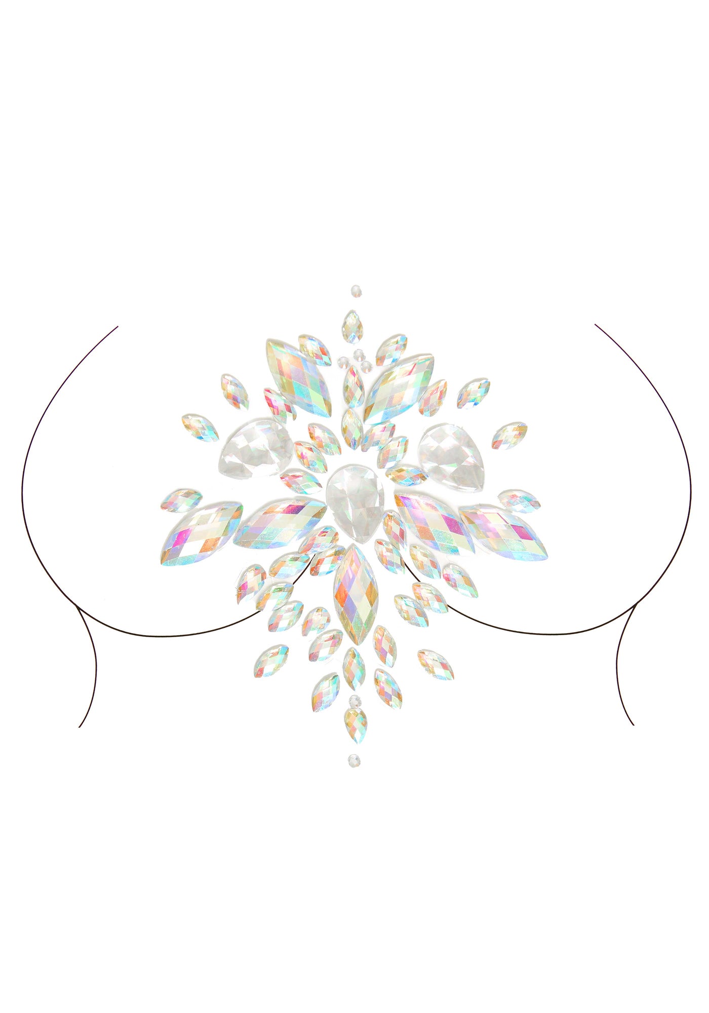 Celestial Adhesive Body Jewels Sticker