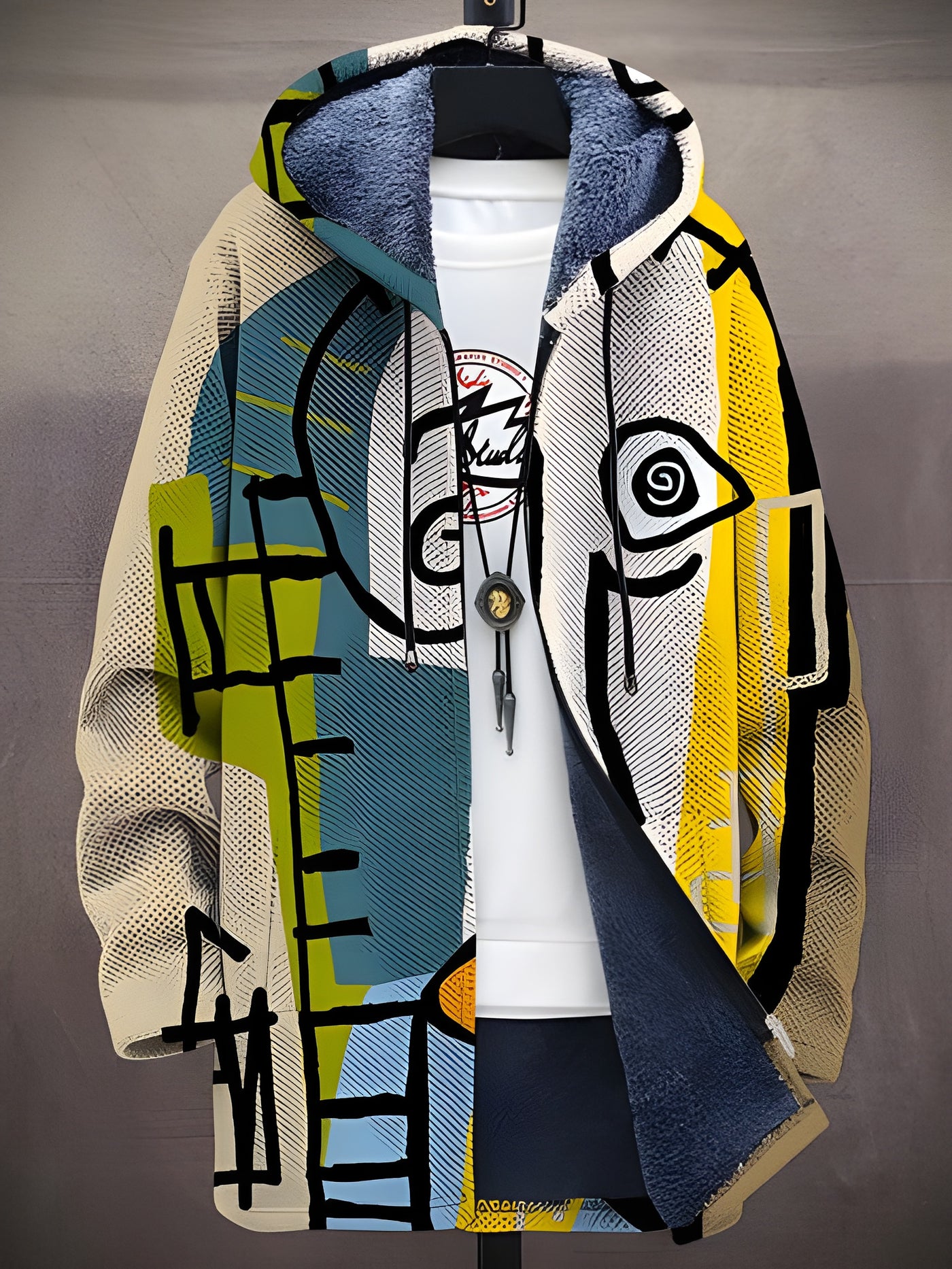Picasso™ | Art Inspired Hooded Cardigan Jacket