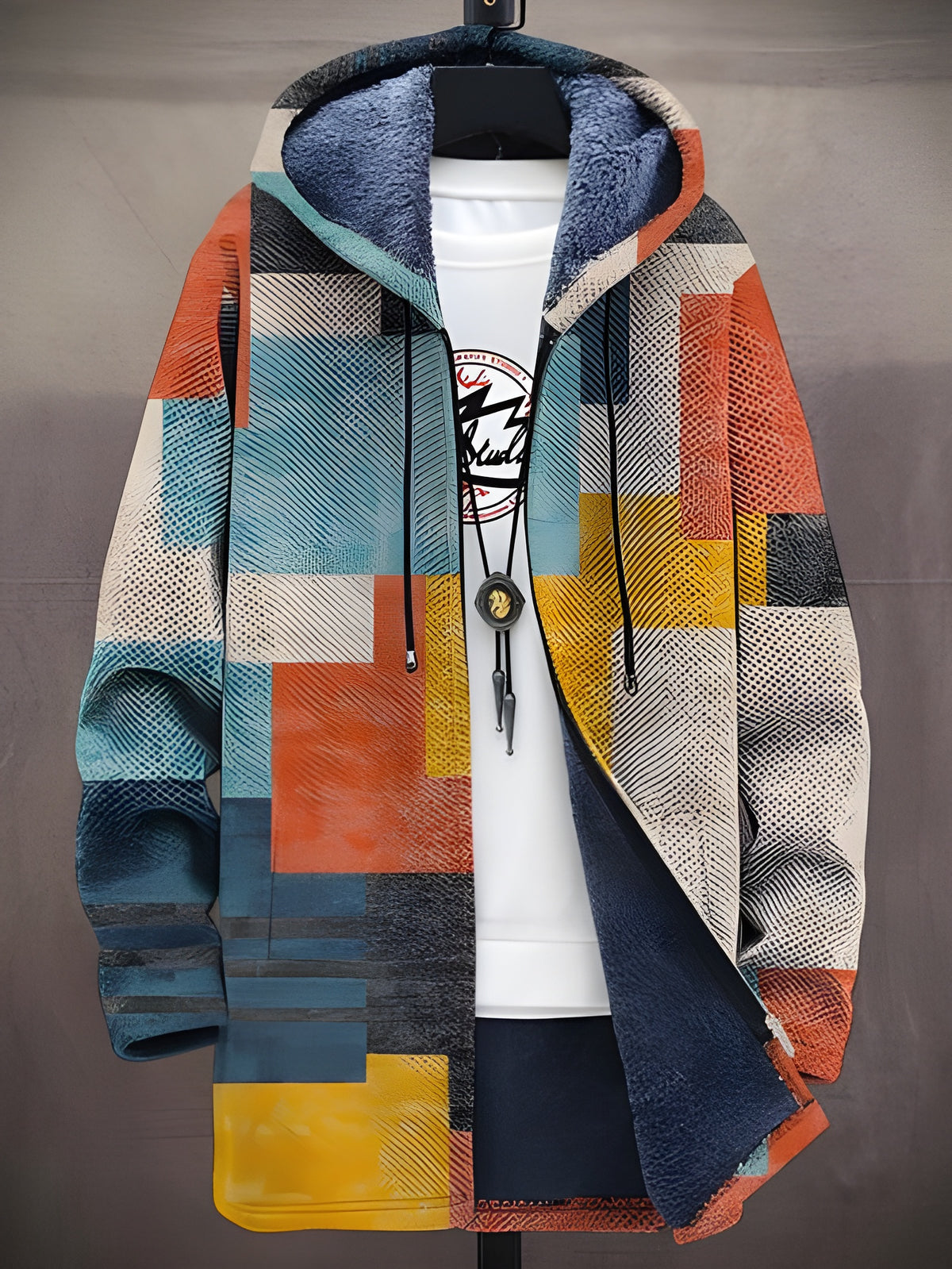 Picasso™ | Art Inspired Hooded Cardigan Jacket