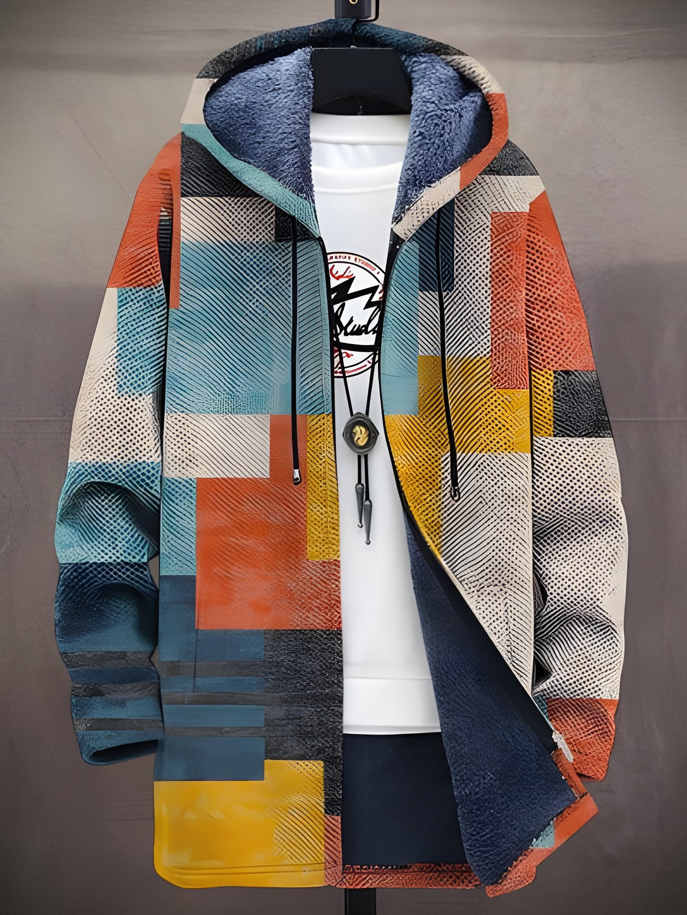 Picasso™ | Art Inspired Hooded Cardigan Jacket