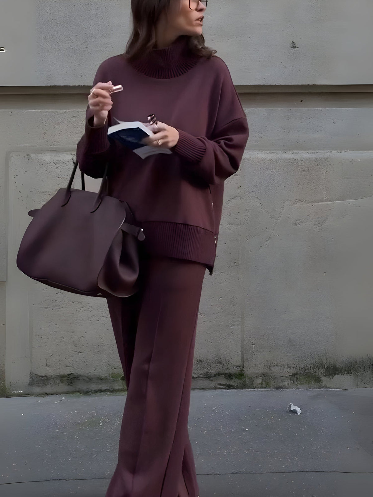 Mia - Turtleneck Comfort Set