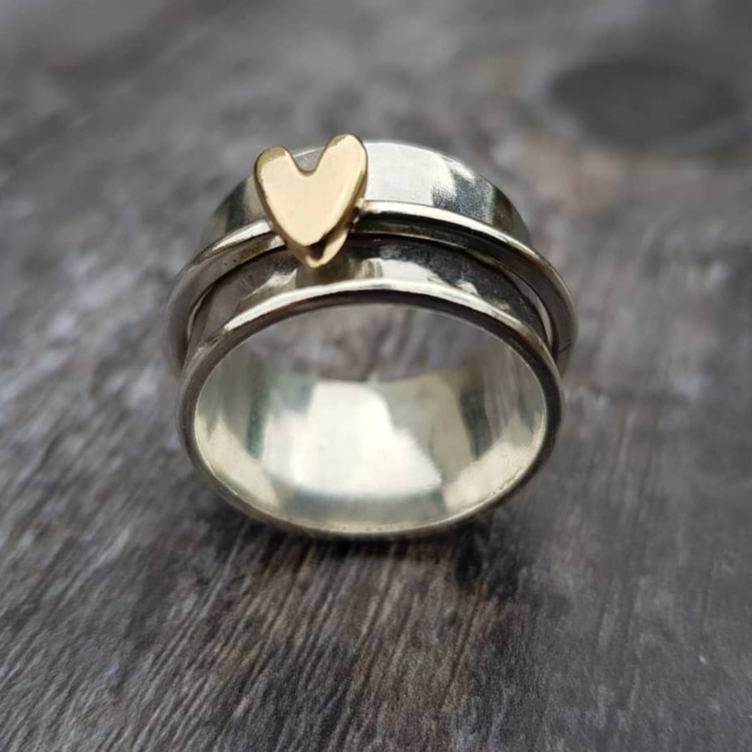 Juliette - Gold Heart Ring
