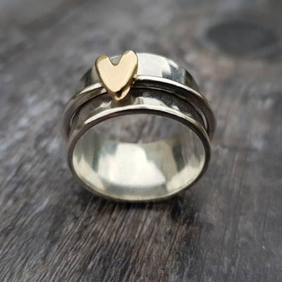 Juliette - Gold Heart Ring